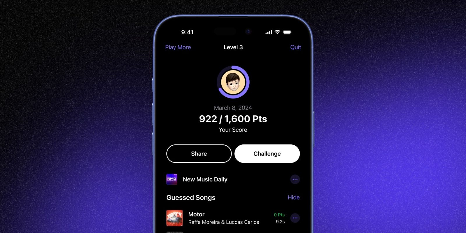 SongCapsule Quiz